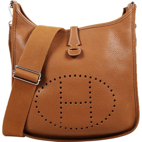 brown hermes handbags.